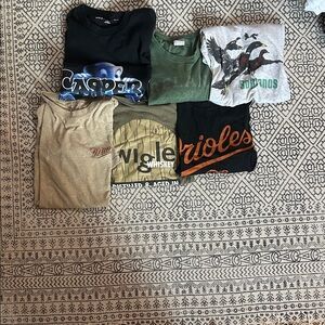 Graphic T-Shirt Bundle - 6 shirts